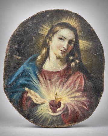 Italiaanse school (XVIII) - Cuore sacro di Gesù