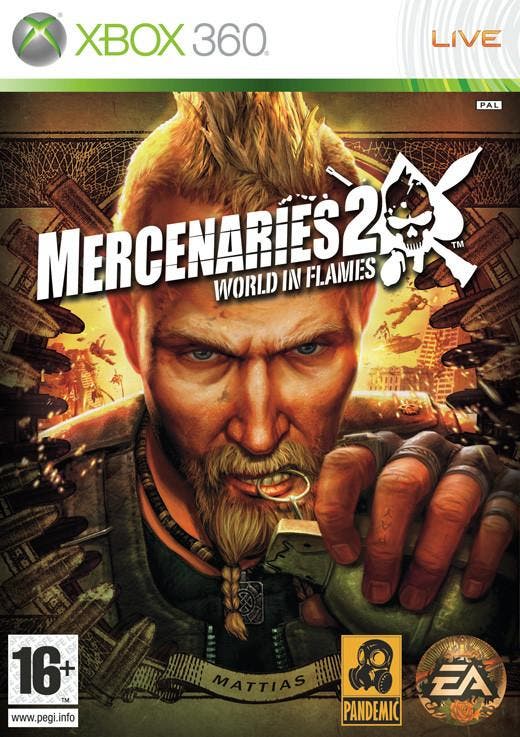 Mercenaries 2 World in Flames (Xbox 360), Spelcomputers en Games, Games | Xbox 360, Gebruikt, Vanaf 12 jaar, Verzenden