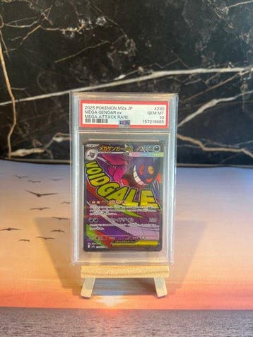 Pokémon - 1 Graded card - Mega Gengar #230 Foil, Full art -, Nieuw