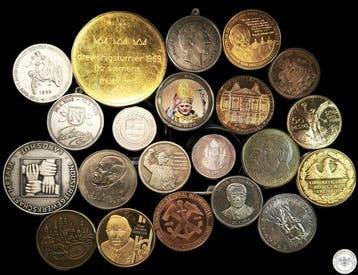 Duitsland, Vaticaan, Nederland. Lot of 21 medals from 19th