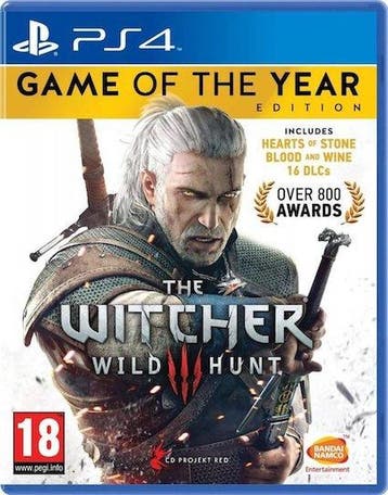 The Witcher 3 Wild Hunt Game of the Year Edition (PS4 Games), Ophalen of Verzenden, Zo goed als nieuw