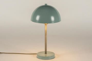 Rietveld Tafellampen - Groen, Goud - Metaal, Verzenden, Nieuw