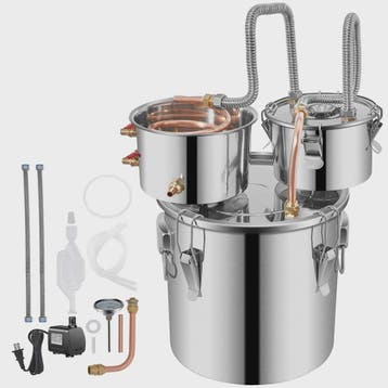 Professionele Alcohol Distilleerderij Kit - 12L, 20L, 30L -