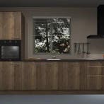 Chocolade eiken keuken Aruba 28039, Huis en Inrichting, Verzenden, Nieuw