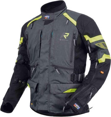Rukka Madagasca-R Motorjas – Adventure Textiel Jas - Grijs, Motoren, Ophalen of Verzenden, Nieuw met kaartje