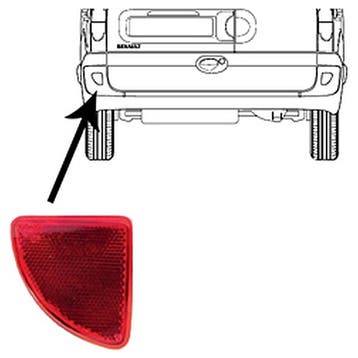 Dacia Logan Van/Logan Pickup 2008-2013 Reflector Links In Bu, Verzenden, Nieuw