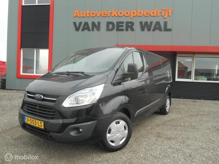 Zakelijke lease - Ford Transit Custom 290 2.2 TDCI L2H1, Auto's, Bestelauto's, Handgeschakeld, Financial lease, Ford, ABS, Achteruitrijcamera