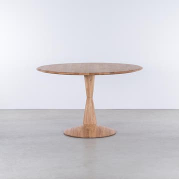 Massief houten ronde tafels - Scandinavisch design, Ronde tafel, scandinavisch, deens, massief hout, eiken, walnoot, Rond, Nieuw