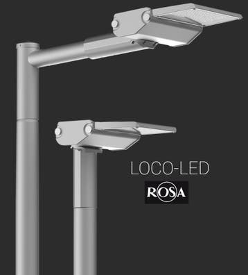 ROSA LOCO LED 48>96W LED lantaarnpaal armatuur, Nieuw