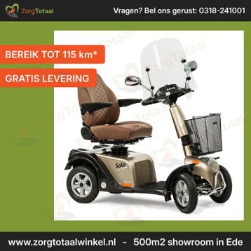 Scootmobiel Life en Mobility Solo 4 Elegance - Lithium Pow.., Ophalen of Verzenden, Nieuw, Life and Mobility