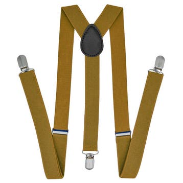 Fako Fashion - Bretels - Effen - 100cm - Goud, Verzenden, Nieuw