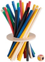 Clown Games - Vertical Mikado (Hout) | Clown Games -, Hobby en Vrije tijd, Gezelschapsspellen | Bordspellen, Verzenden, Nieuw