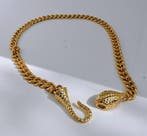 Oscar De La Renta - Verguld - Ketting met hanger - slang