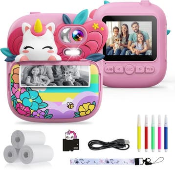 Tiatua Kindercamera Roze | 12MP | Laatste stuk! 58% Korting, Kinderen en Baby's, Ophalen of Verzenden, Zo goed als nieuw, Ontdekken