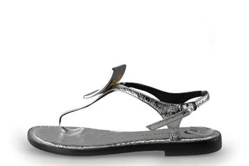 Roberto Festa Sandalen in maat 37 Zilver, Overige kleuren, Verzenden, Sandalen of Muiltjes, Zo goed als nieuw