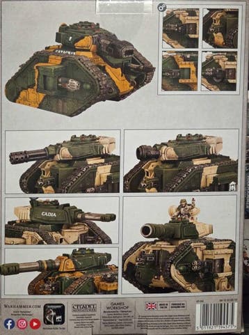 Leman Russ Battle Tank (Warhammer 40K nieuw), Ophalen of Verzenden, Nieuw