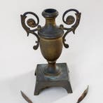 Kaarsenhouder - Verguld brons - Antico Vaso Portapalma