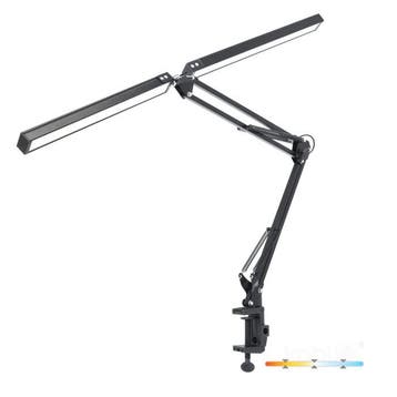 LED2B TENUIX DUO bureaulamp 28W 3CCT zwart klemmontage di..., Ophalen of Verzenden, Nieuw