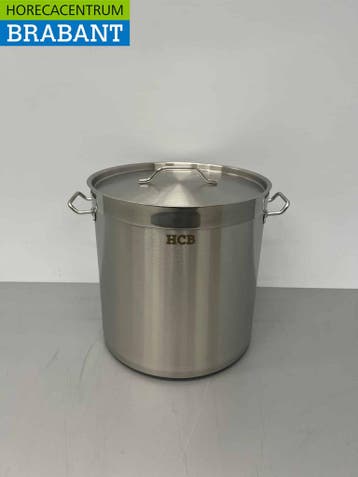 HCB RVS Soeppan Kookpan Pan Inductie 36,5 x 37 cm 33 liter, Ophalen of Verzenden, Nieuw in verpakking