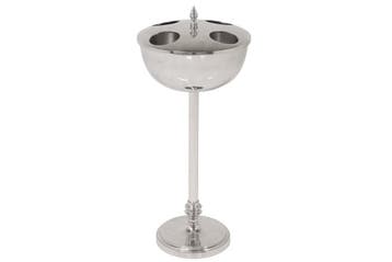 Decoratieve wijnkoeler VINO 80cm zilveren handgemaakte, Ophalen of Verzenden, Nieuw