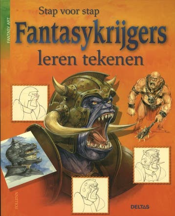 Fantasykrijgers leren tekenen / Fantasy art - Follenn, Boeken, Verzenden, Zo goed als nieuw, Follenn