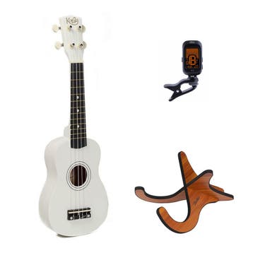 Korala UKS-15 sopraan ukulele set – inclusief stemapparaat, Ophalen of Verzenden, Nieuw
