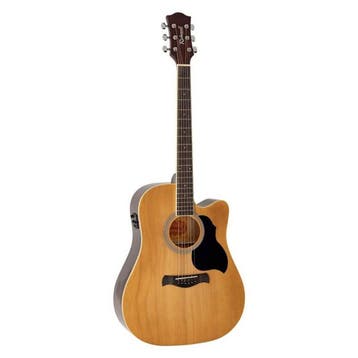 Richwood RD-12-CE Dreadnought Akoestische Gitaarset Glanzend, Ophalen of Verzenden, Nieuw