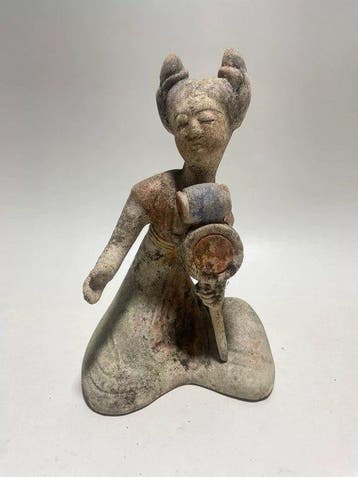 Oud Chinees, Tang-dynastie Keramiek Chinees beschilderd