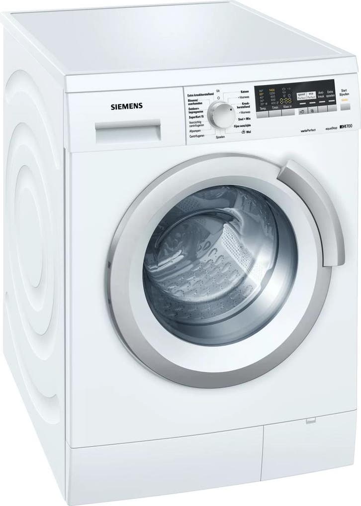 Siemens WM14S444 - Wasmachine - 8 kg - 1400 tpm -, Witgoed en Apparatuur, Wasmachines, Zo goed als nieuw, Voorlader, 85 tot 90 cm