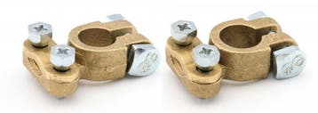 Set Universele rechte accuklemmen, Ophalen of Verzenden, Nieuw
