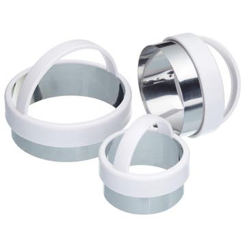 Kitchen Craft Uitsteker Rond Set/3 RVS, Verzenden, Nieuw