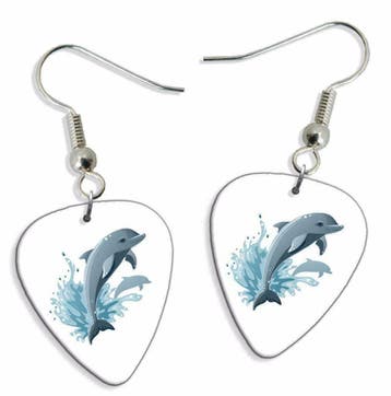 Plectrum ketting of sleutelhanger van een Dolfijn, Verzamelen, Ophalen of Verzenden, Nieuw