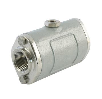 2 1/2 inch Aluminium Pneumatische Slangafsluiter Met Slang, Verzenden, Nieuw