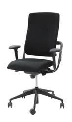 Rhode & Grahl Xenium – NPR 1813 bureaustoel - Refurbished, Zwart, Ophalen of Verzenden, Zo goed als nieuw, Bureaustoel