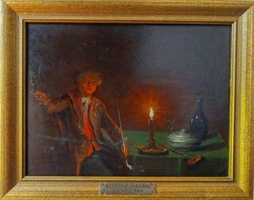 Dutch school (XVIII), after Godfried van Schalken