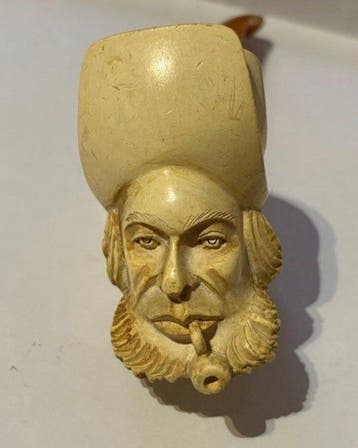 Zonder minimumprijs - Meerschuim pijp - Amber, meerschaum, Verzamelen, Nieuw