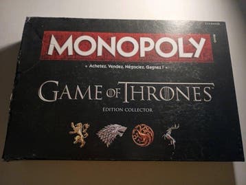 Game of Thrones - Monopoly - - Film rekwisiet, Nieuw
