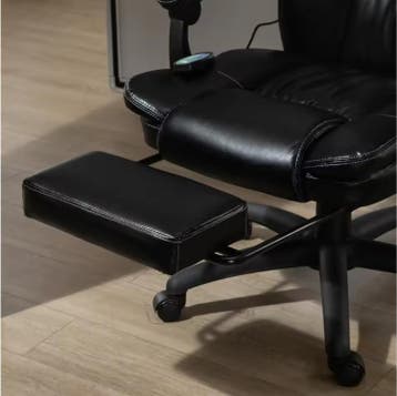 Ergonomische Bureaustoel met Massagefunctie en Kunstleer, Verzenden, Nieuw