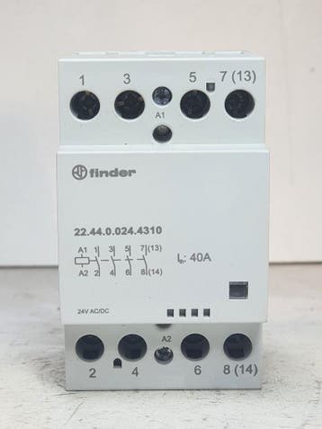 finder 22.44.0.024.4310 Contactor Sourced from working, Verzenden, Nieuw