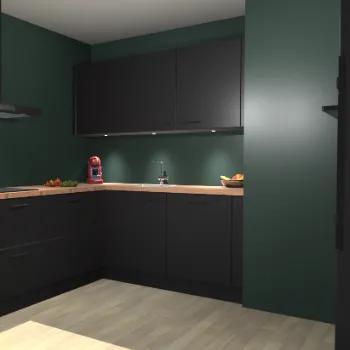 Zwarte keuken Noorwegen 47470, Verzenden, Nieuw