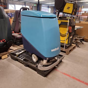 Schrob machine, Wetrok, Blauw, Nieuw