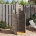 vidaXL Buitendouche 100x100x241,5 cm poly rattan en, Verzenden, Nieuw