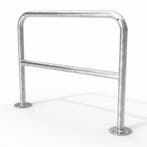 Fietsaanleunbeugel Safety 2 fietsen met tussenbuis 100 cm, Ophalen of Verzenden, Nieuw