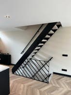 Fancy balustrade met schuine hoek - speciaal op maat gemaakt, Nieuw