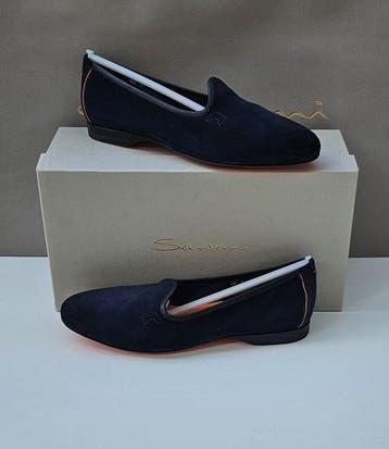 Santoni - Platte schoenen - Maat: EU 43.5, EU 44 - Nieuw in, Nieuw