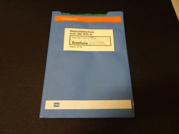 1990 Audi 100 4-cil inspuitmotor (2-klepper) reparatie boek, Verzenden