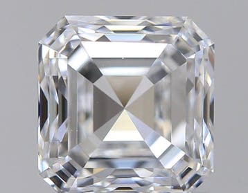 1 pcs Diamant (Natuurlijk) - 1.03 ct - Smaragd - D, Nieuw