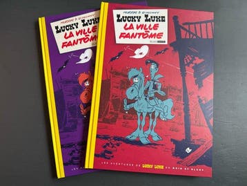 Lucky Luke T25 - La Ville fantôme + suppléments - 2x C - 2, Nieuw