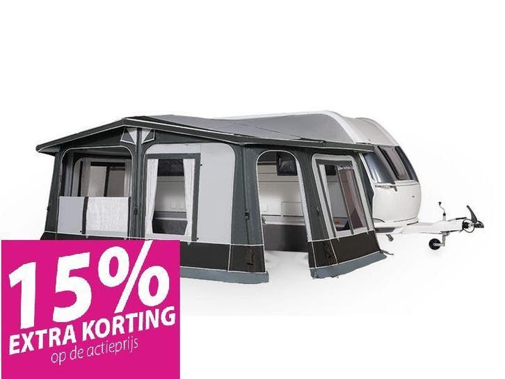 dorema oppomp opblaasbare voortent luxor air 280 all season, Caravans en Kamperen, Voortenten en Luifels, Nieuw, Dorema