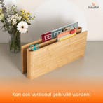 2dekans | Industor® Monitor Standaard Bamboe - Gebogen, Ophalen of Verzenden, Zo goed als nieuw, Industor